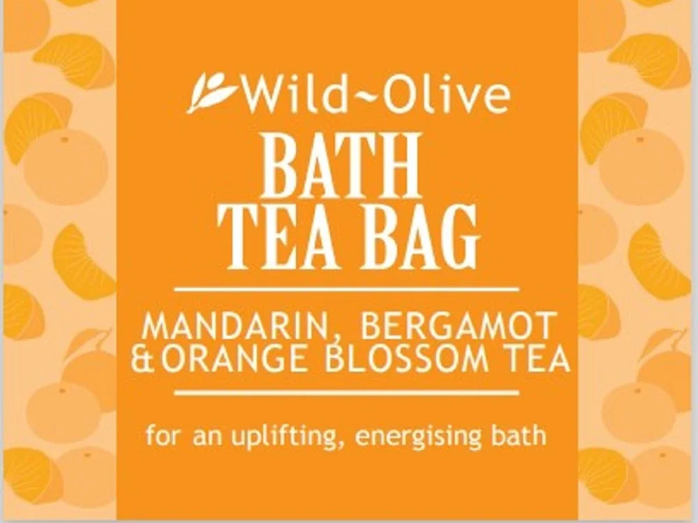 Bath Tea Bag - Mandarin And Bergamont