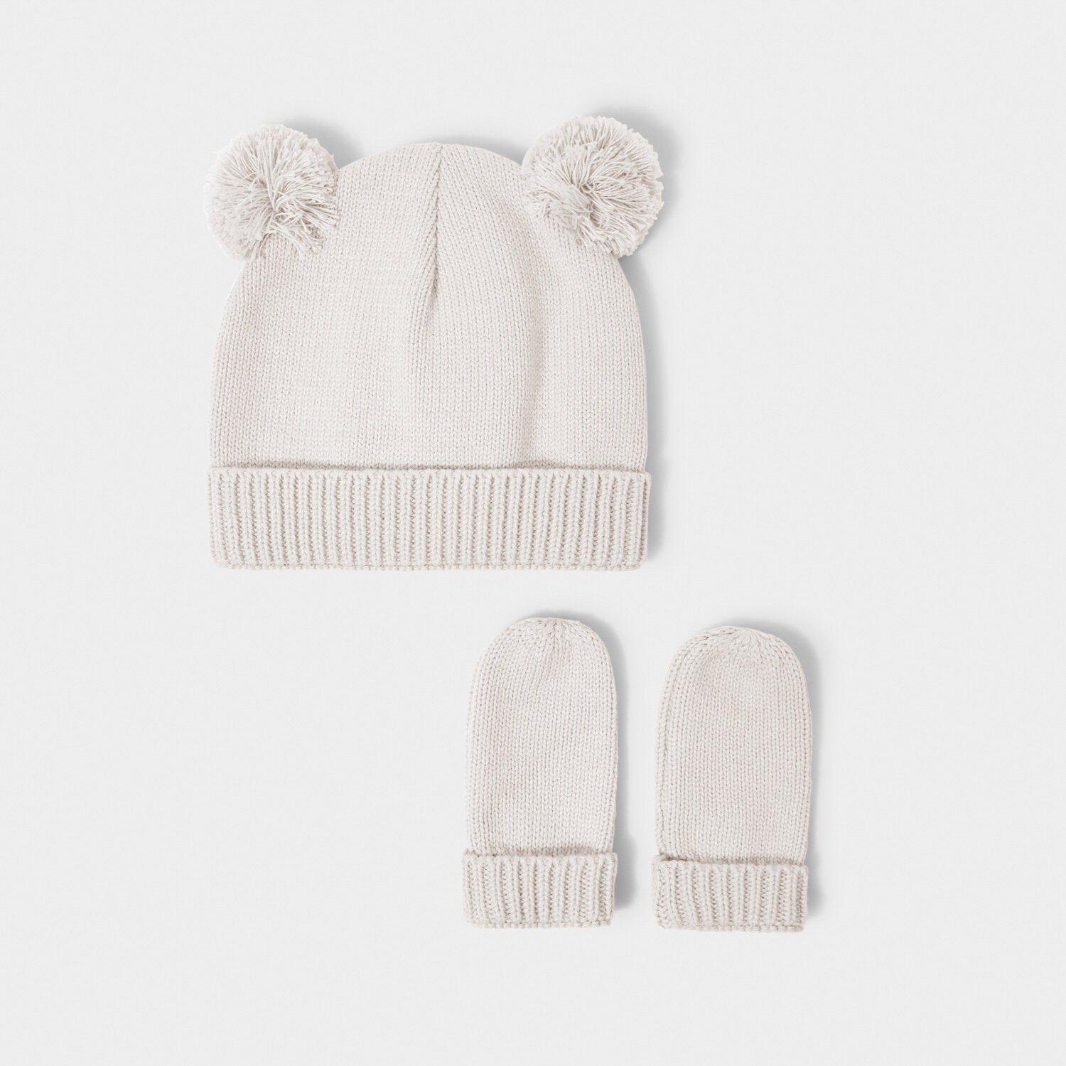 Katie Loxton - Baby Hat And Mittens Set - Off White