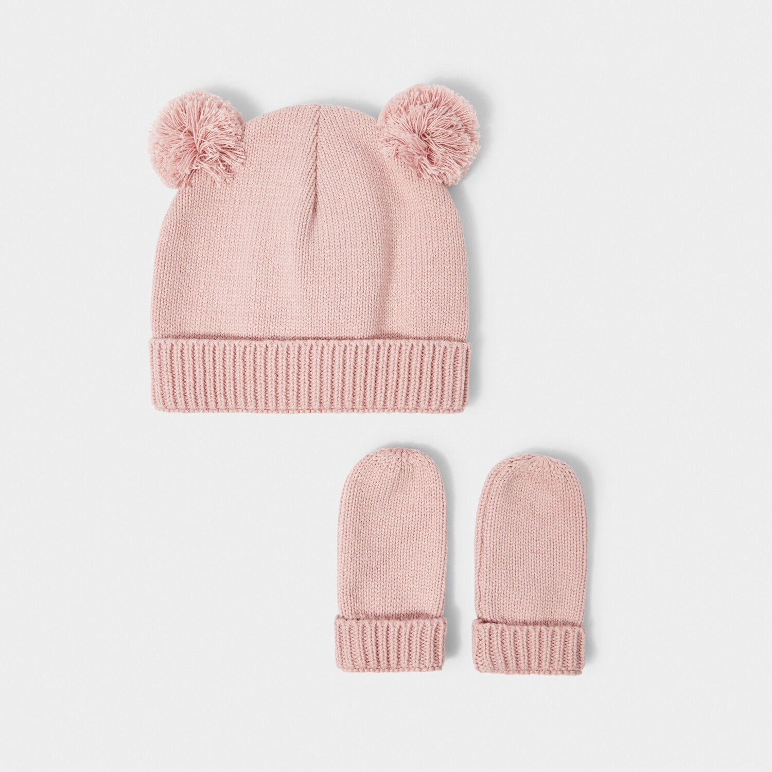 Katie Loxton - Baby Hat And Mittens Set - Pink