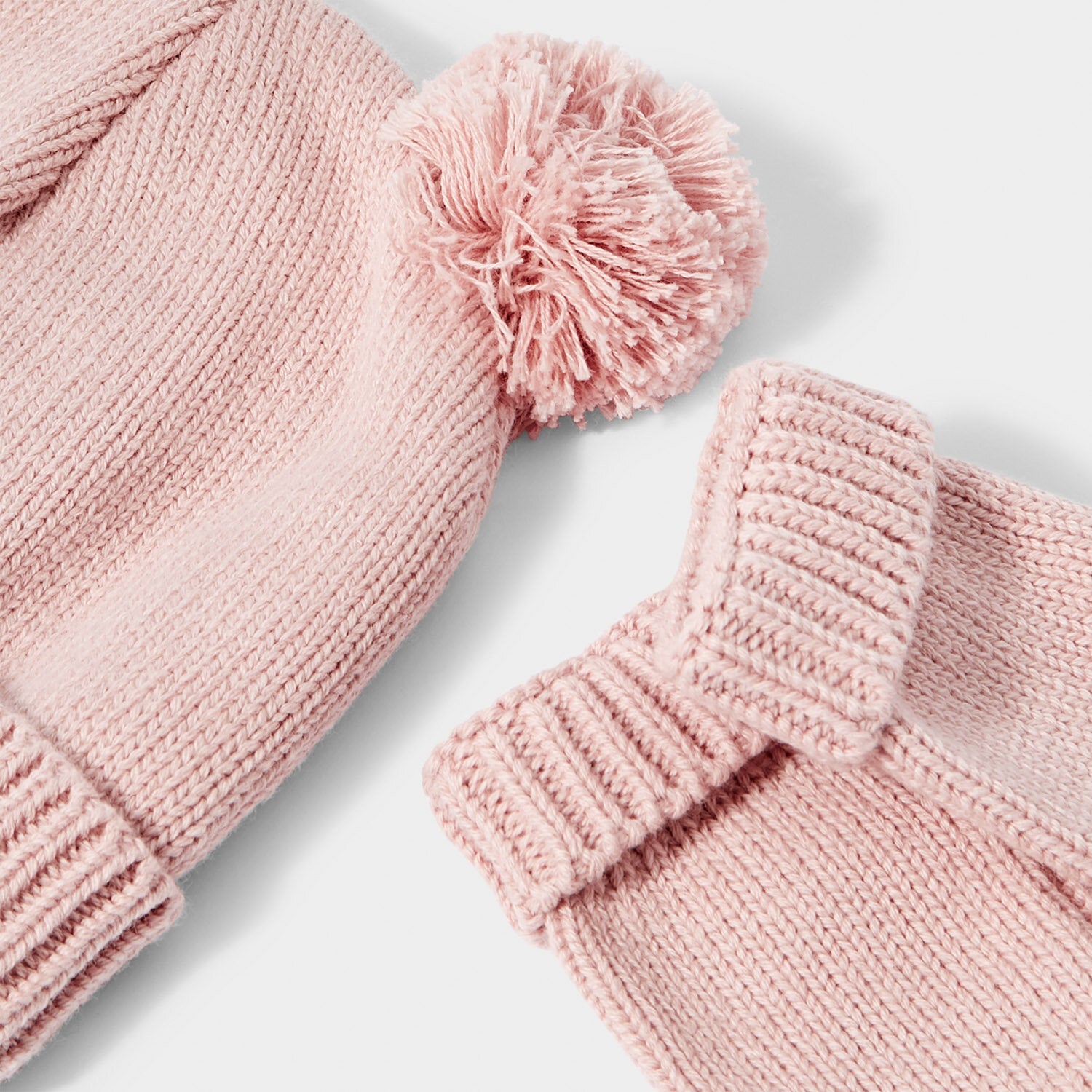 Katie Loxton - Baby Hat And Mittens Set - Pink