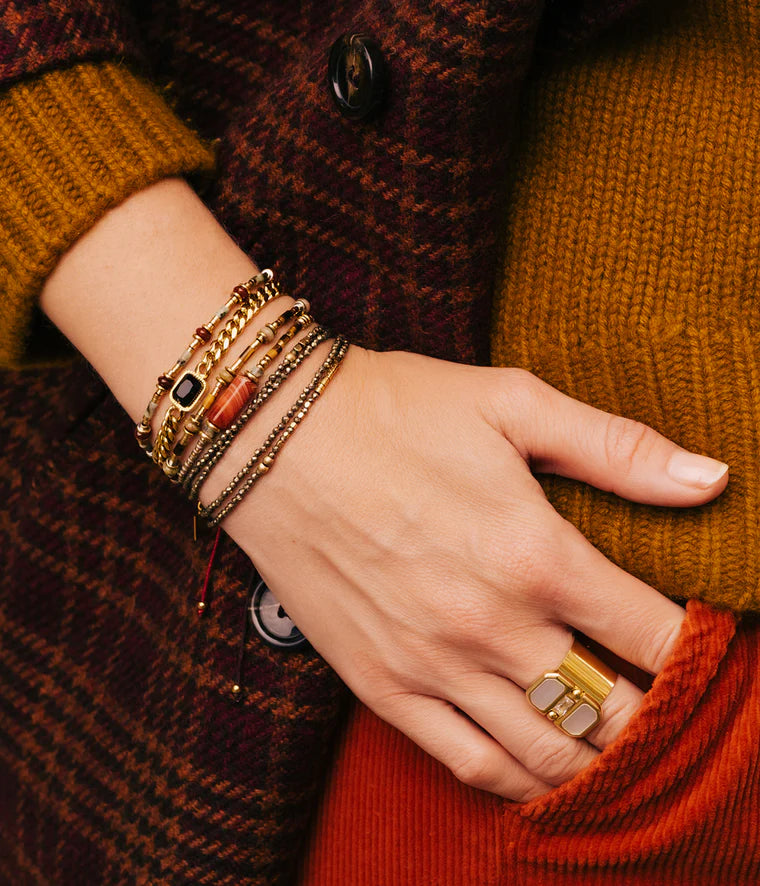 Favela Bracelet - Tigers Eye