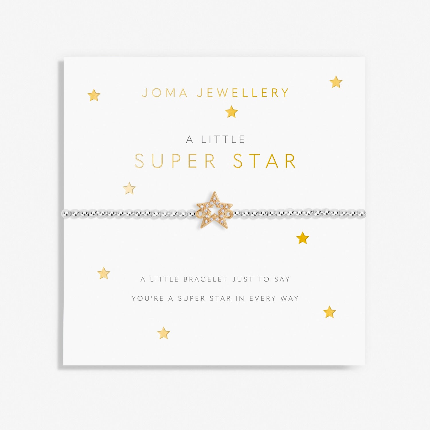 Children's A Little Bracelet - Super Star