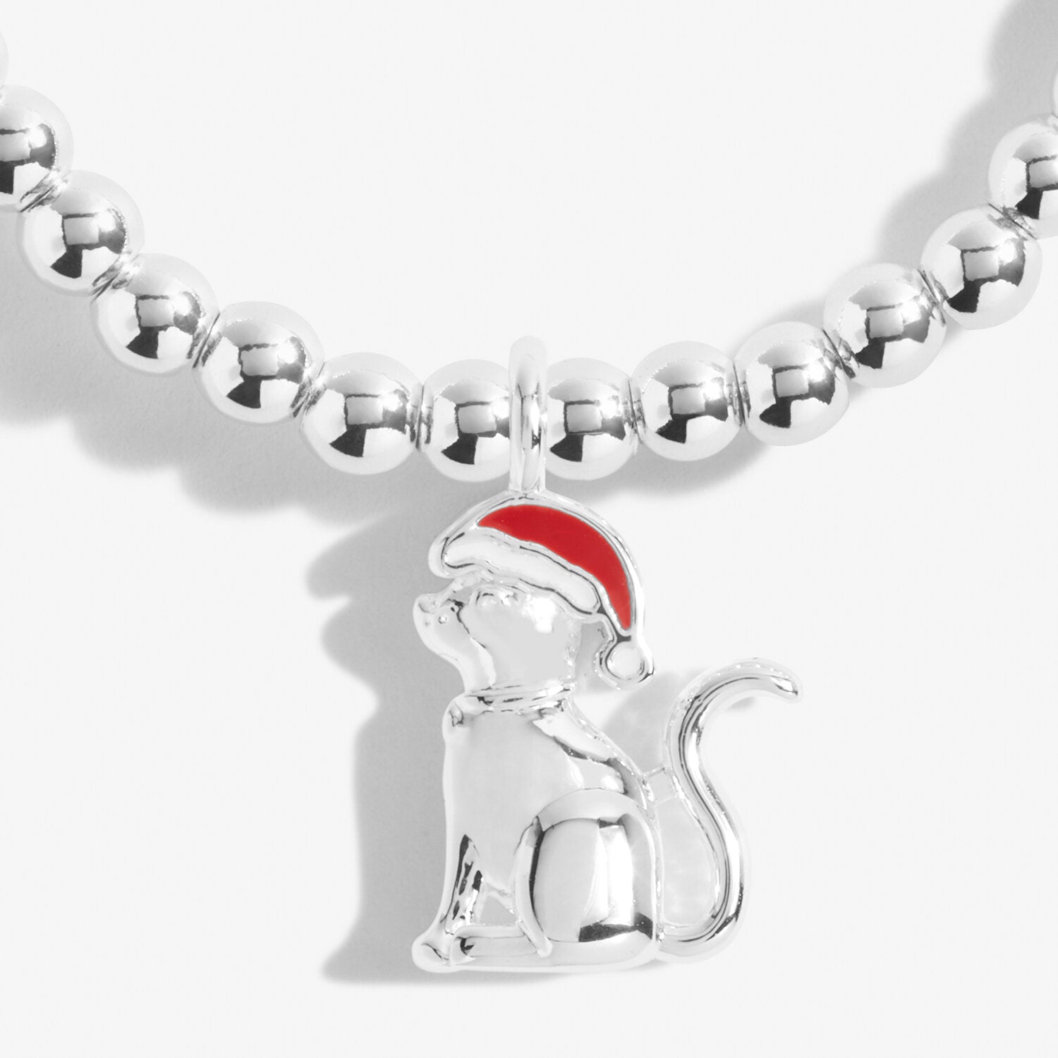 Children's Christmas A Little 'Meowy Christmas' Bracelet - Joma Jewellery