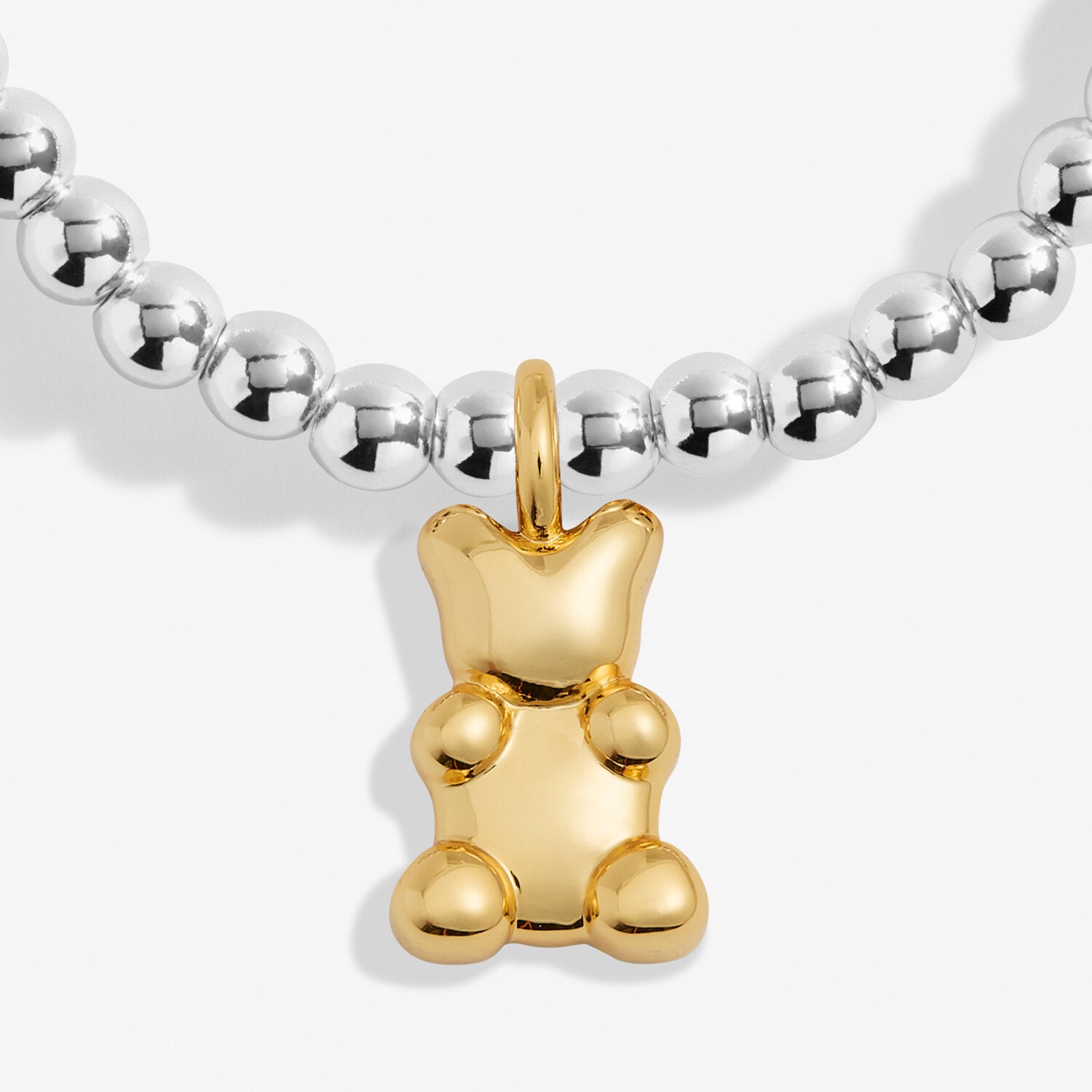 Children's' A Little 'Oh So Sweet' Bracelet In Silver And Gold Plating