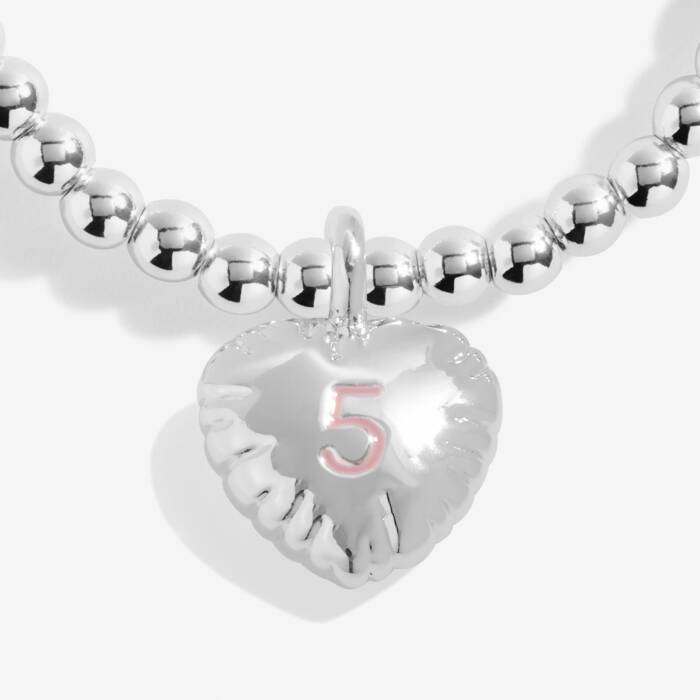 Children's ' Confetti A Little '5th Birthday' Bracelet