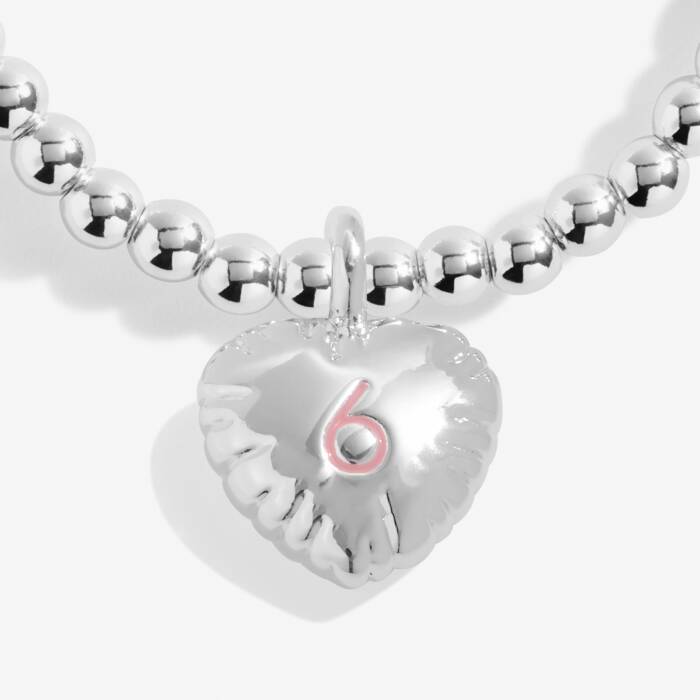 Children's' Confetti A Little '6th Birthday' Bracelet