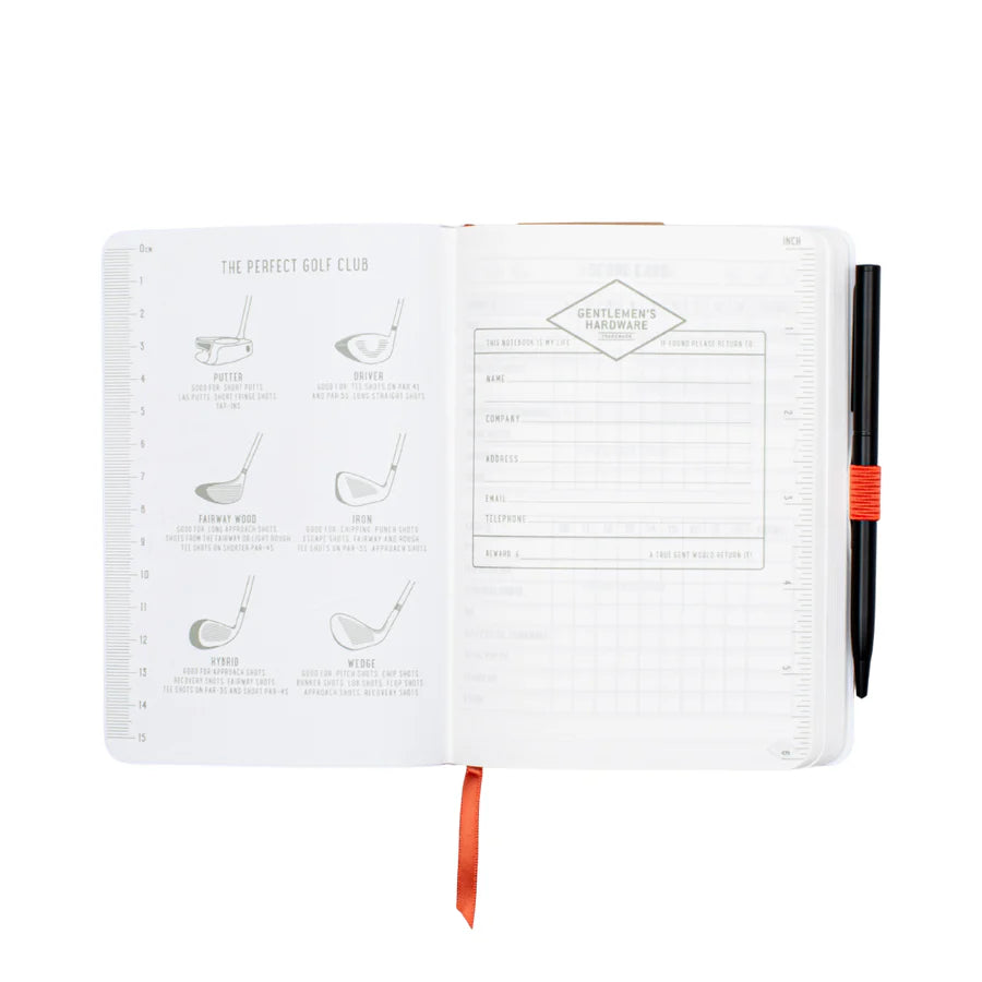 Waterproof Golf Notebook