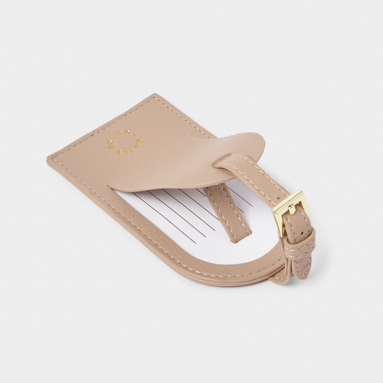 Luggage Tag 'Forever Exploring' - Soft Tan - Katie Loxton