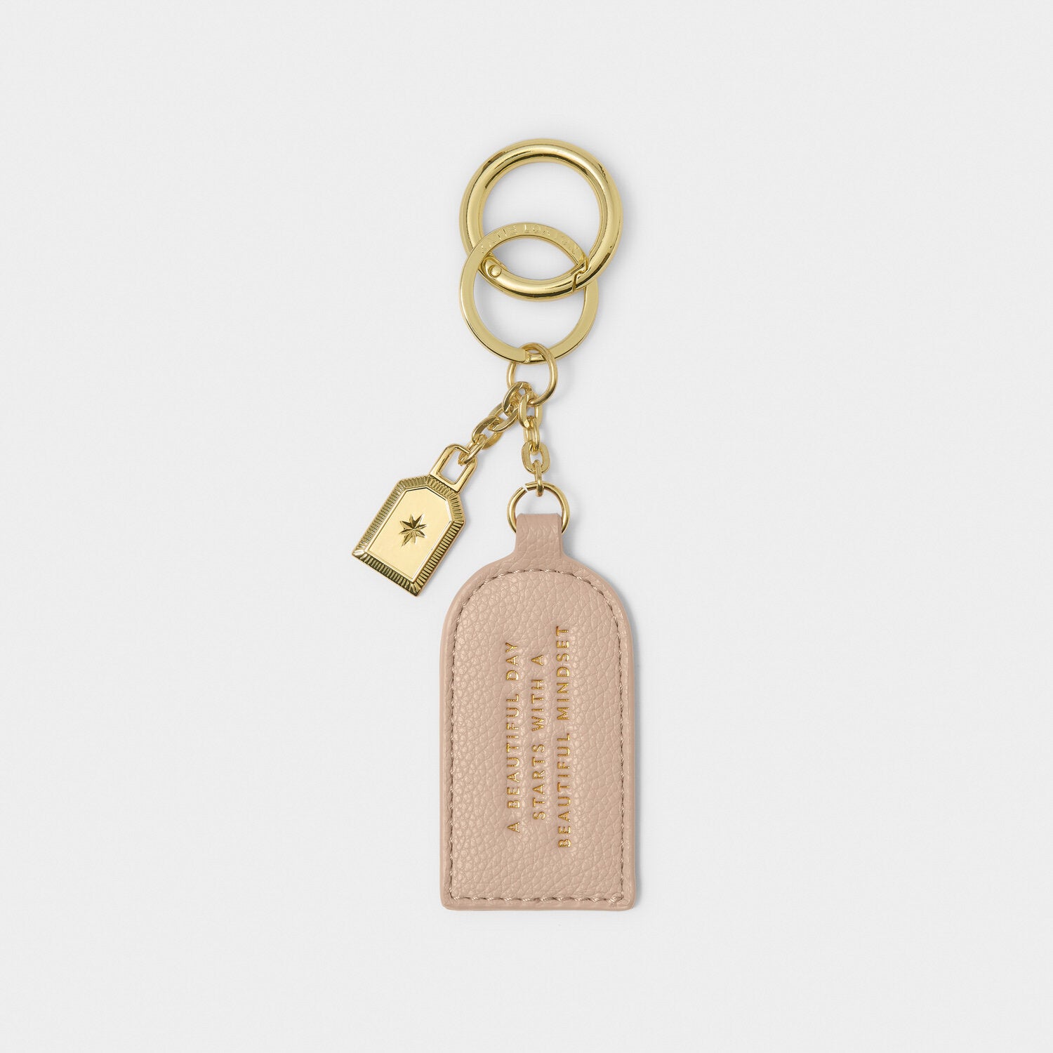 Keepsake Charm Keyring 'A Beautiful Day Starts With A Beautiful Mindset'