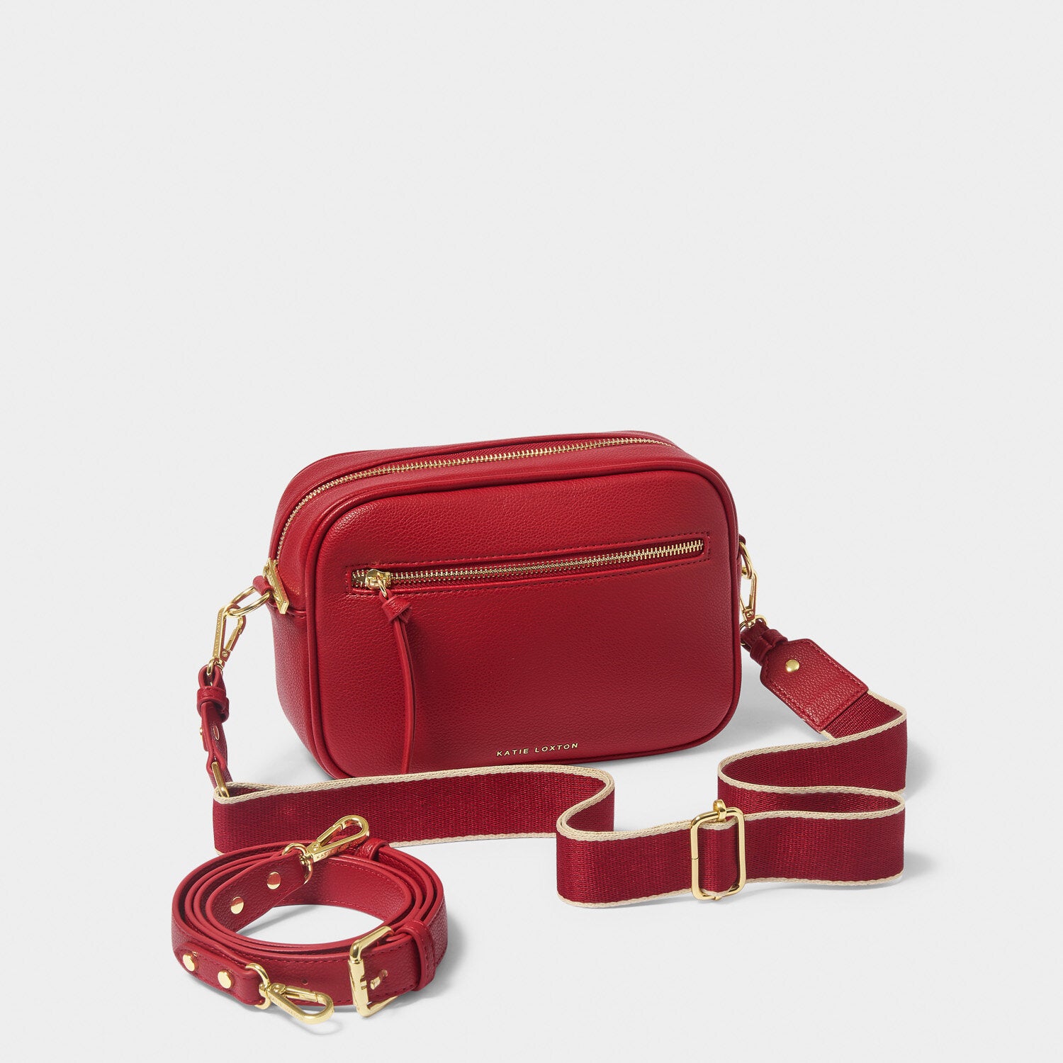 Katie Loxton - Hallie Crossbody Bag - Garnet Red