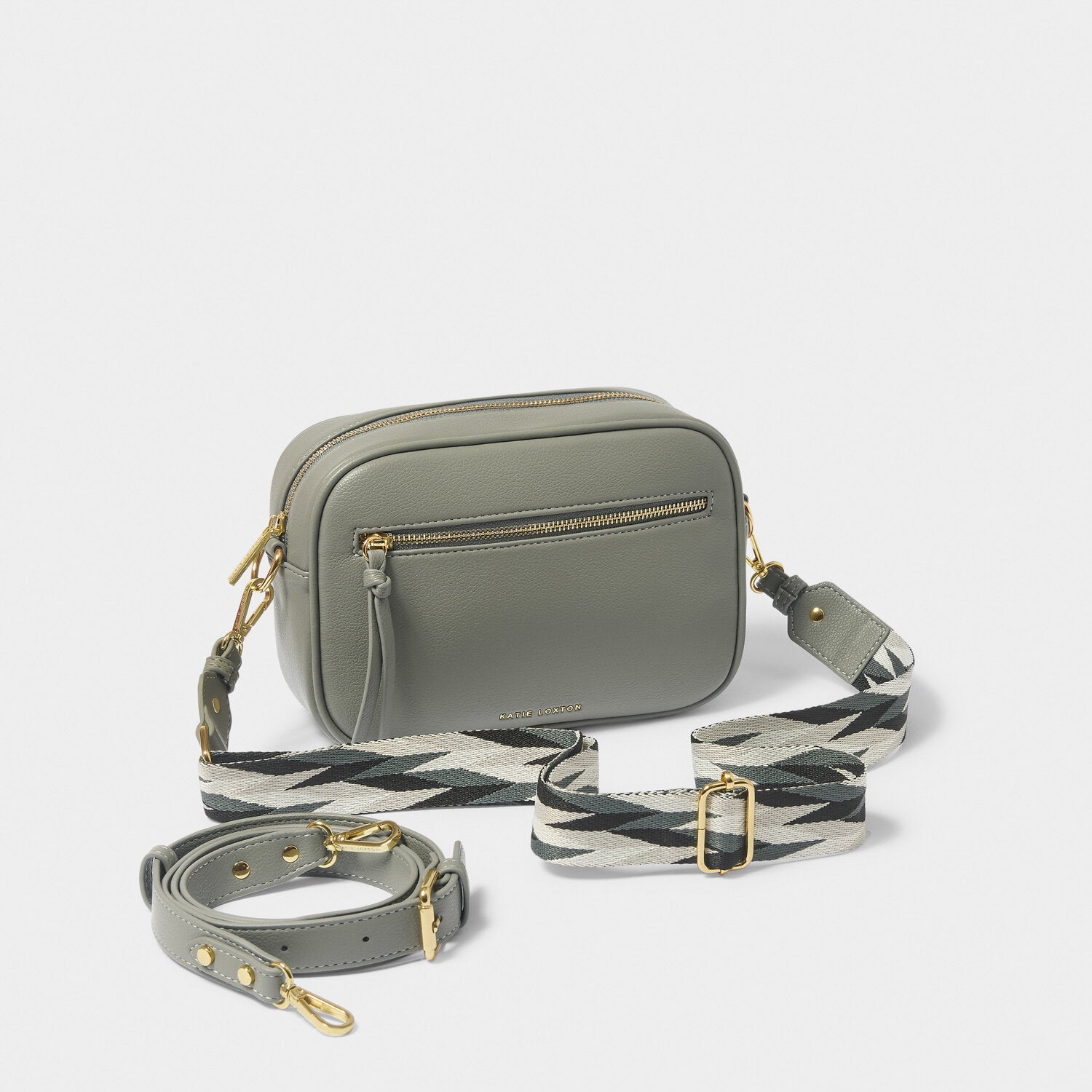 Katie Loxton - Hallie Crossbody Bag - Graphite Green