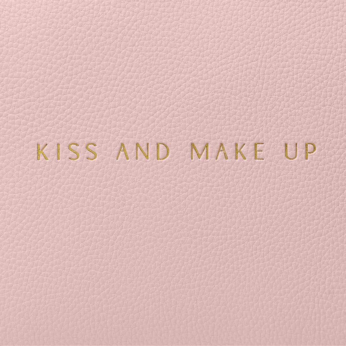 Sentiment Makeup Bag 'Kiss And Make Up'