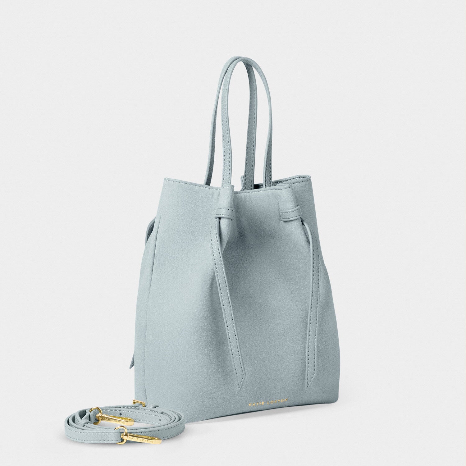 Katie Loxton - Celina Suedette Bucket Bag - Blue Mist Suedette