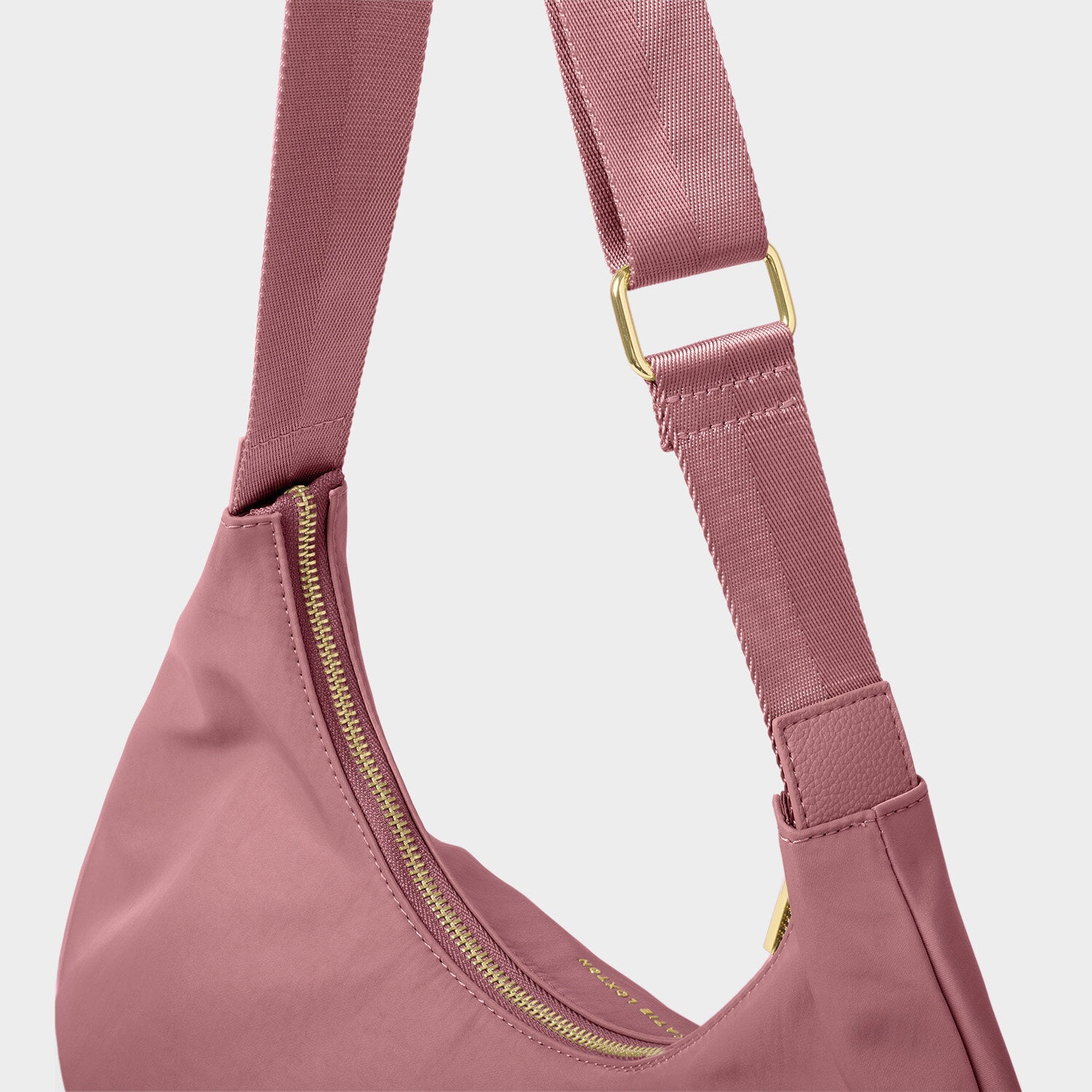 Katie Loxton - Nylon-Luxe Sling Shoulder Bag - Deep Rose