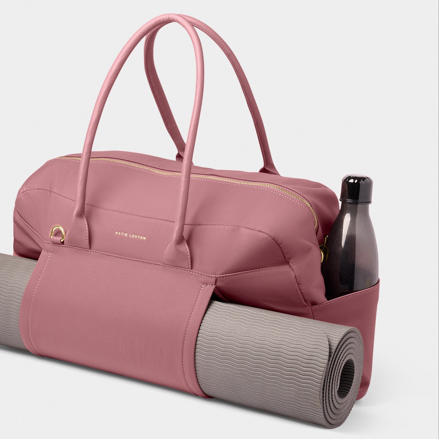 Katie Loxton - Nylon-Luxe Everyday Holdall - Deep Rose