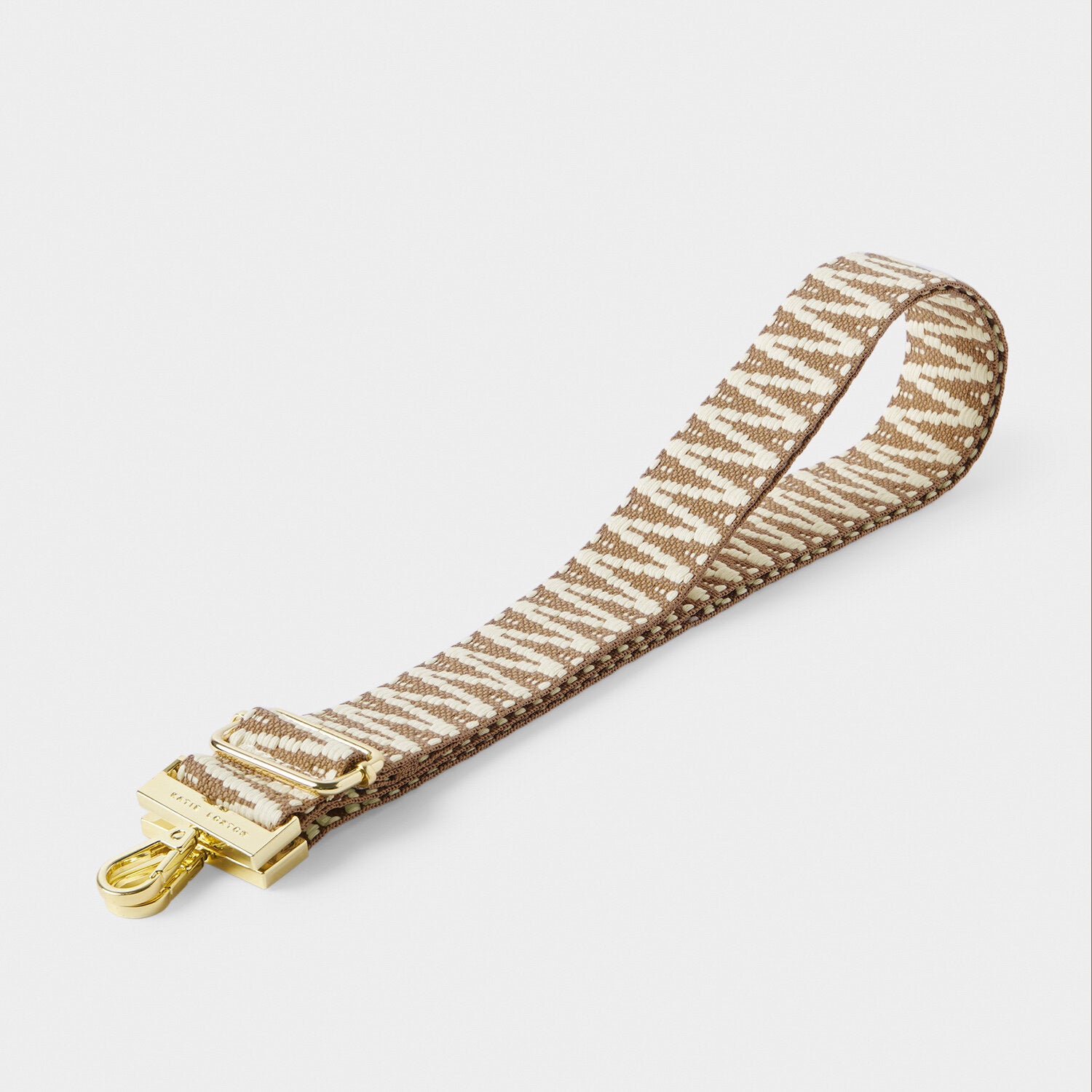 Katie Loxton - Canvas Strap - Sand Zig Zag