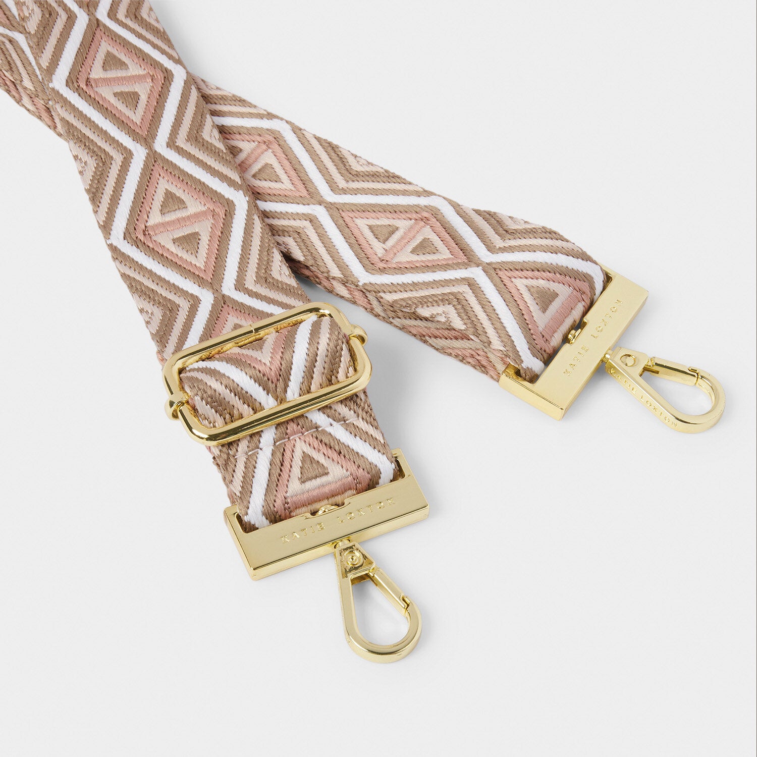 Katie Loxton - Canvas Strap - Peony Blush Geometric