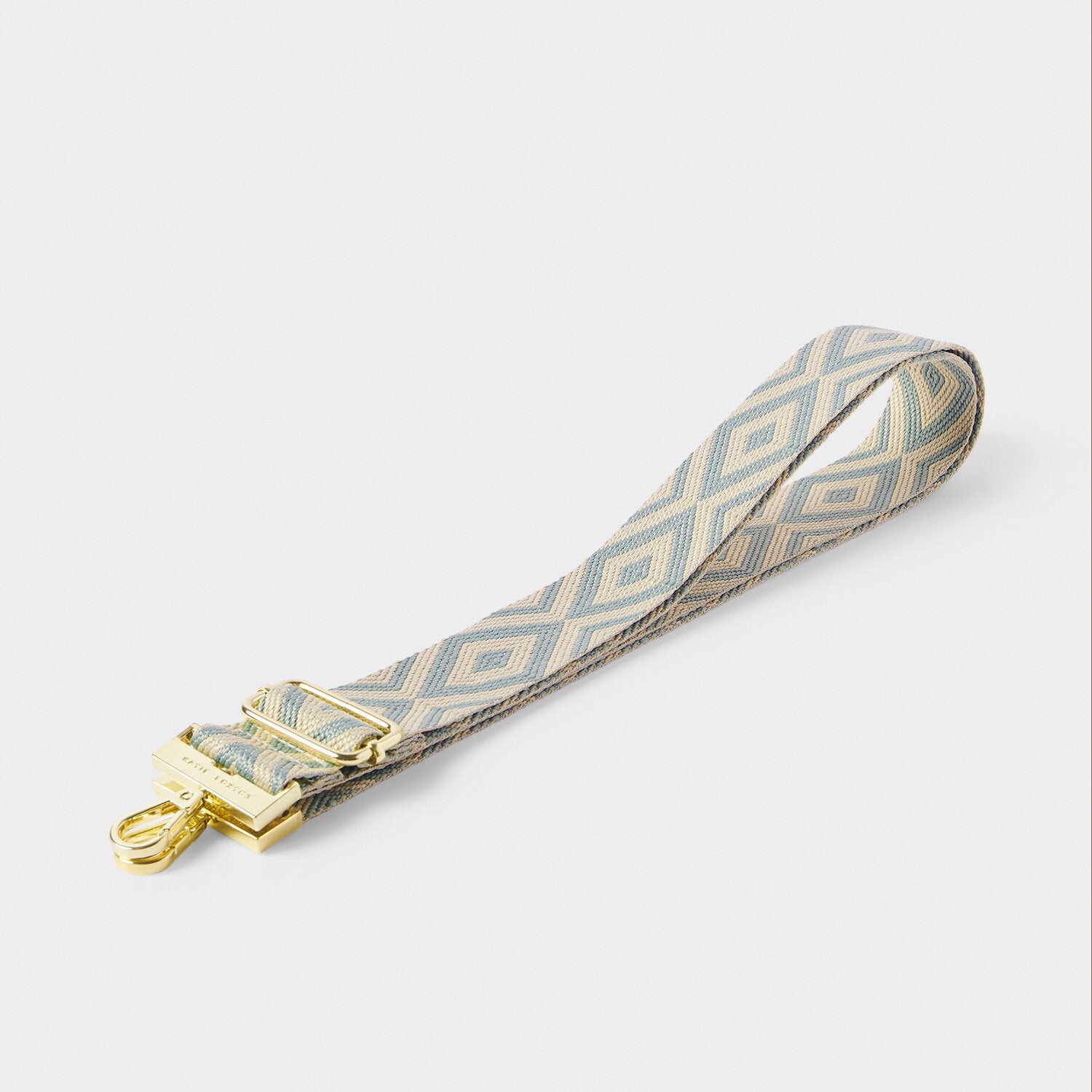 Katie Loxton - Canvas Strap - Seafoam Geometric