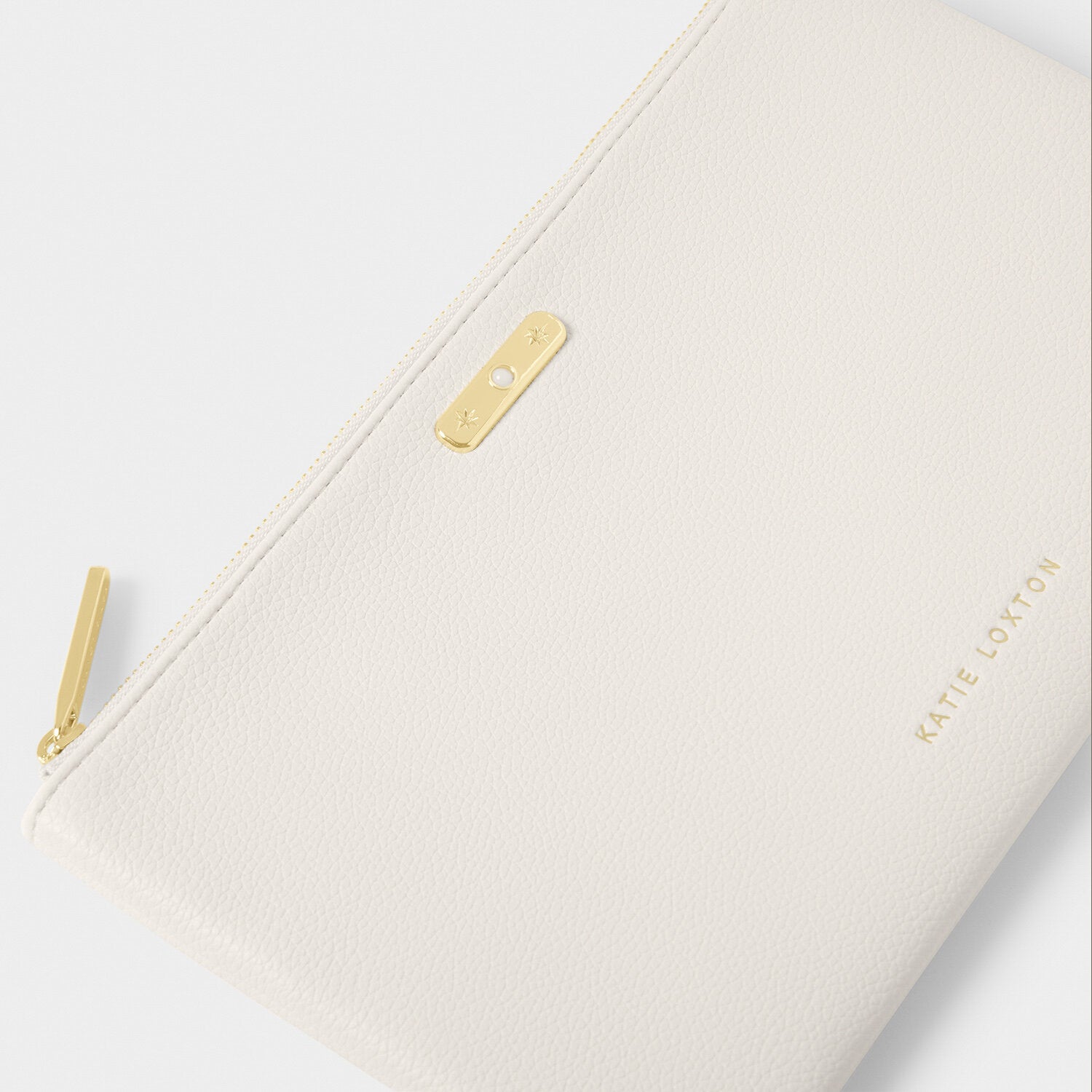 Katie Loxton - Birthstone Pouch - April - Off White