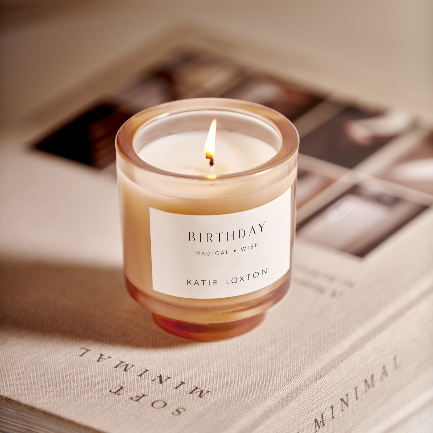 Sentiment Candle 'Birthday' - Katie Loxton
