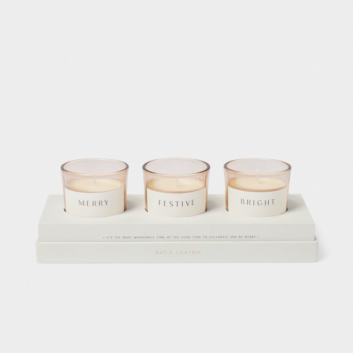 Trio Votive Set 'Festive'