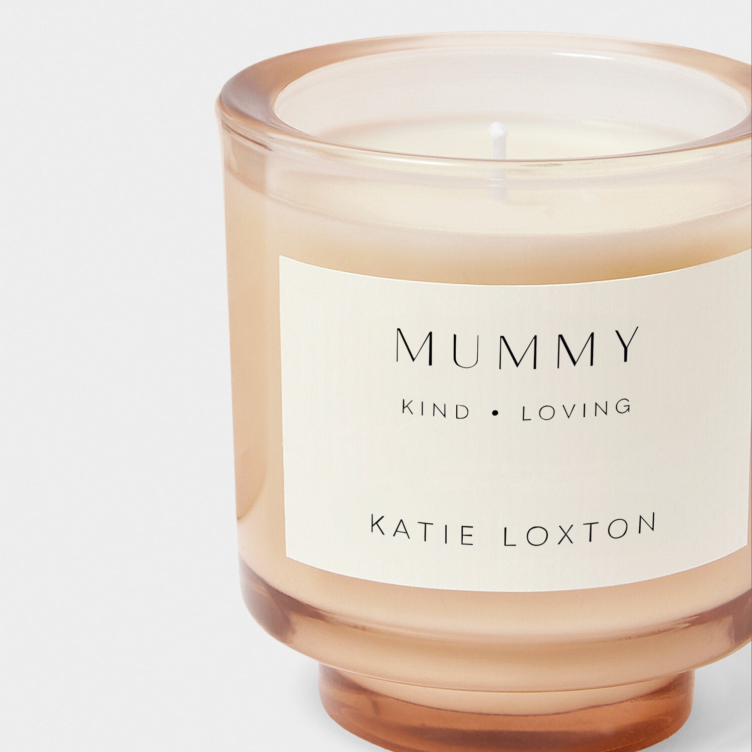 Katie Loxton - Sentiment Candle - Mummy - Fresh Linen And White Lily