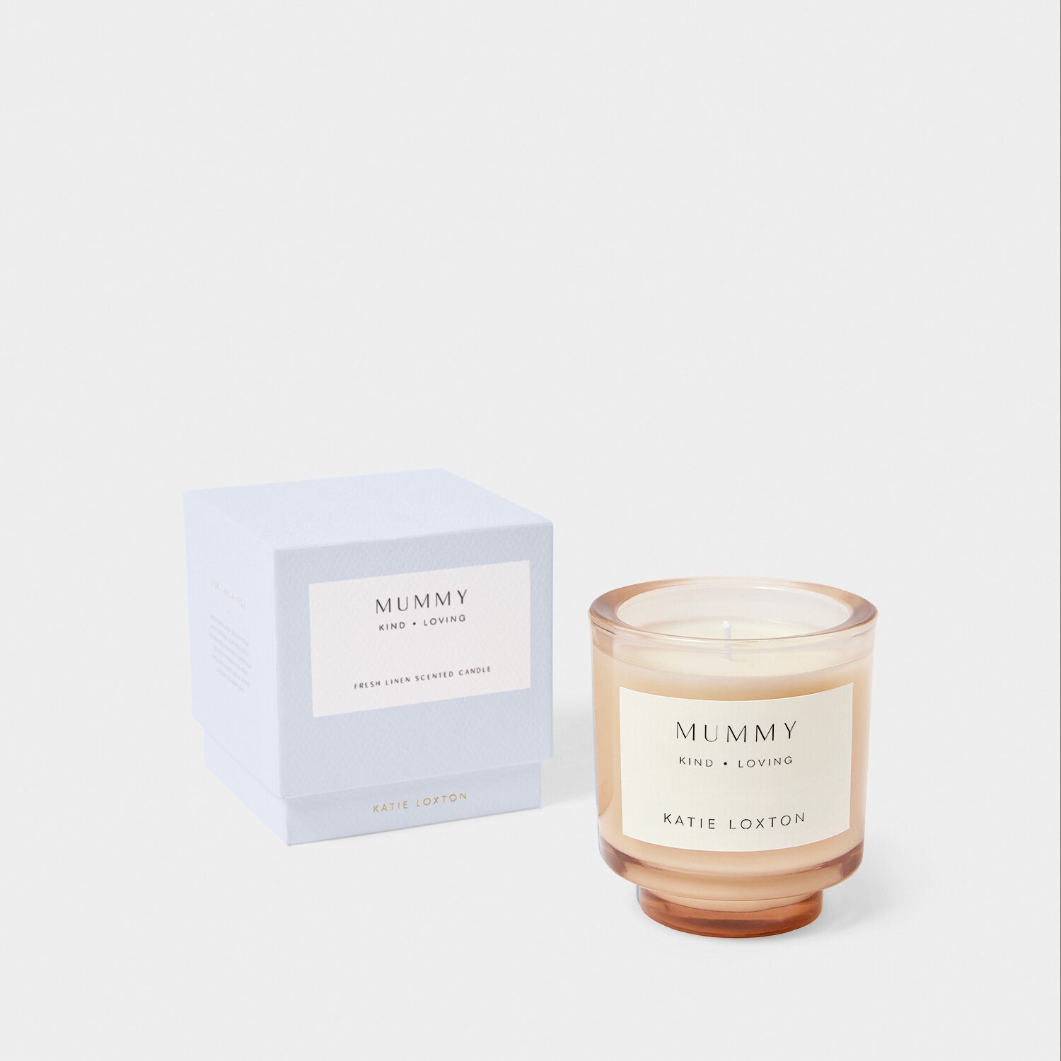 Katie Loxton - Sentiment Candle - Mummy - Fresh Linen And White Lily