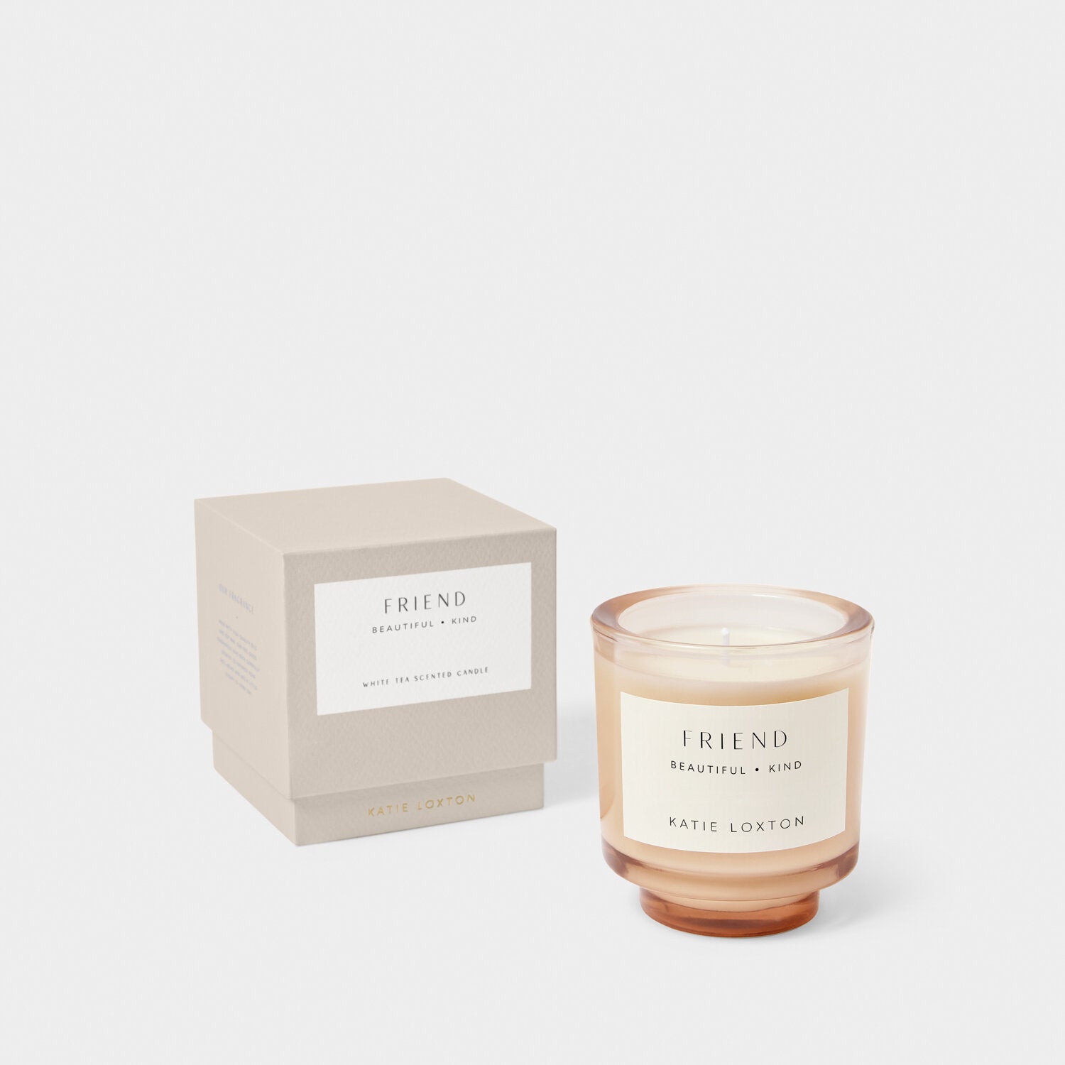 Katie Loxton - Sentiment Candle - Friend - English Pear And White Tea