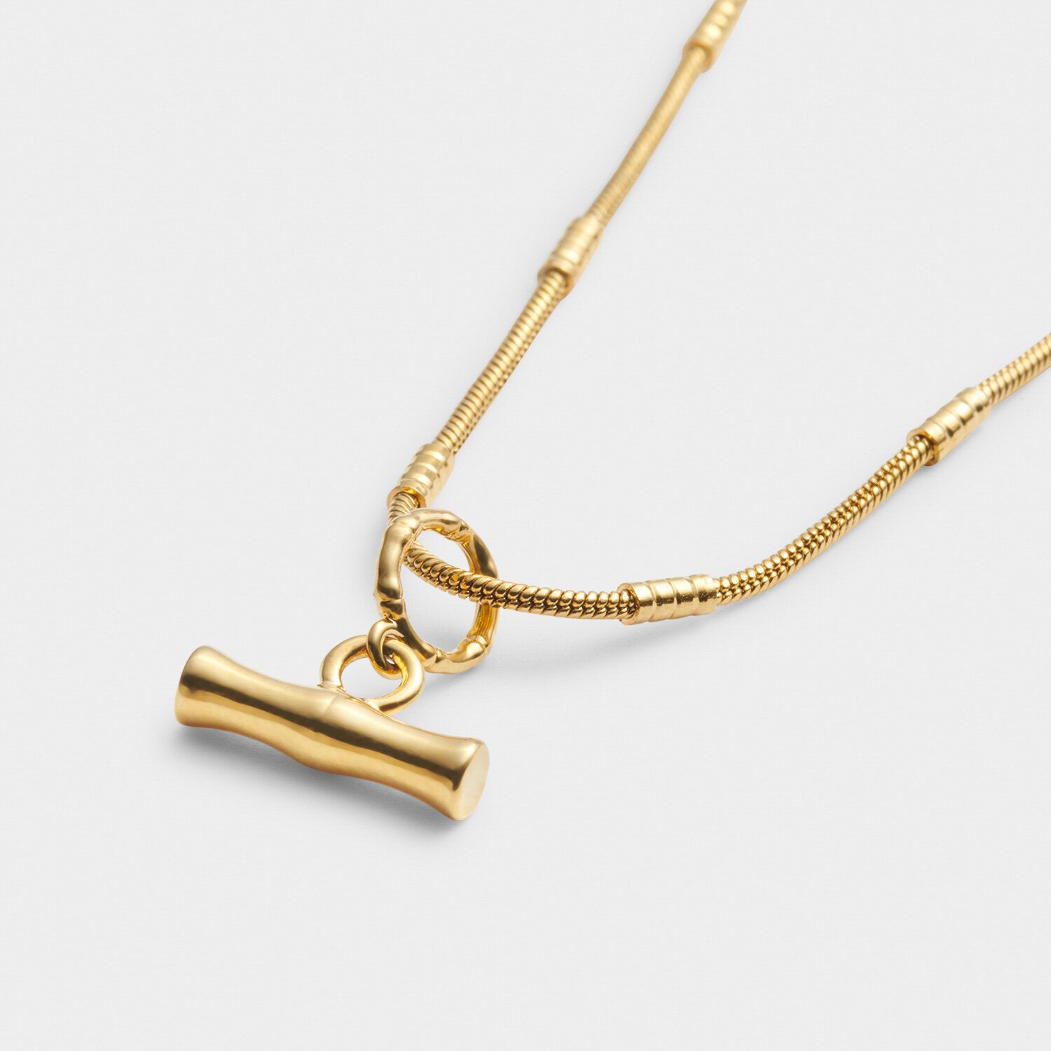 Katie Loxton - Bamboo Necklace - Gold Coated