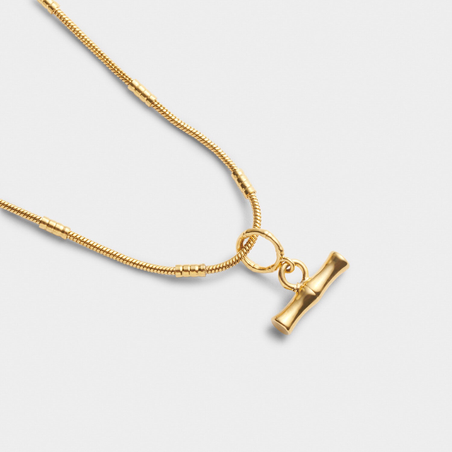 Katie Loxton - Bamboo Necklace - Gold Coated