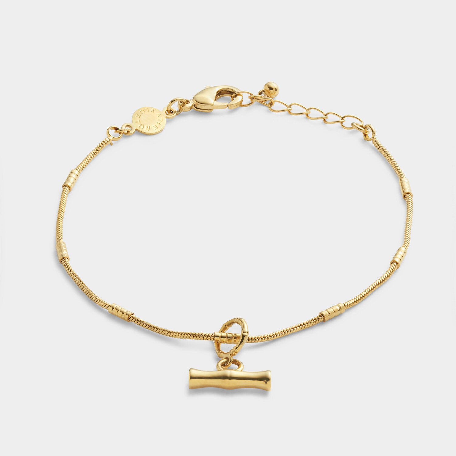 Katie Loxton - Bamboo Bracelet - Gold Coated