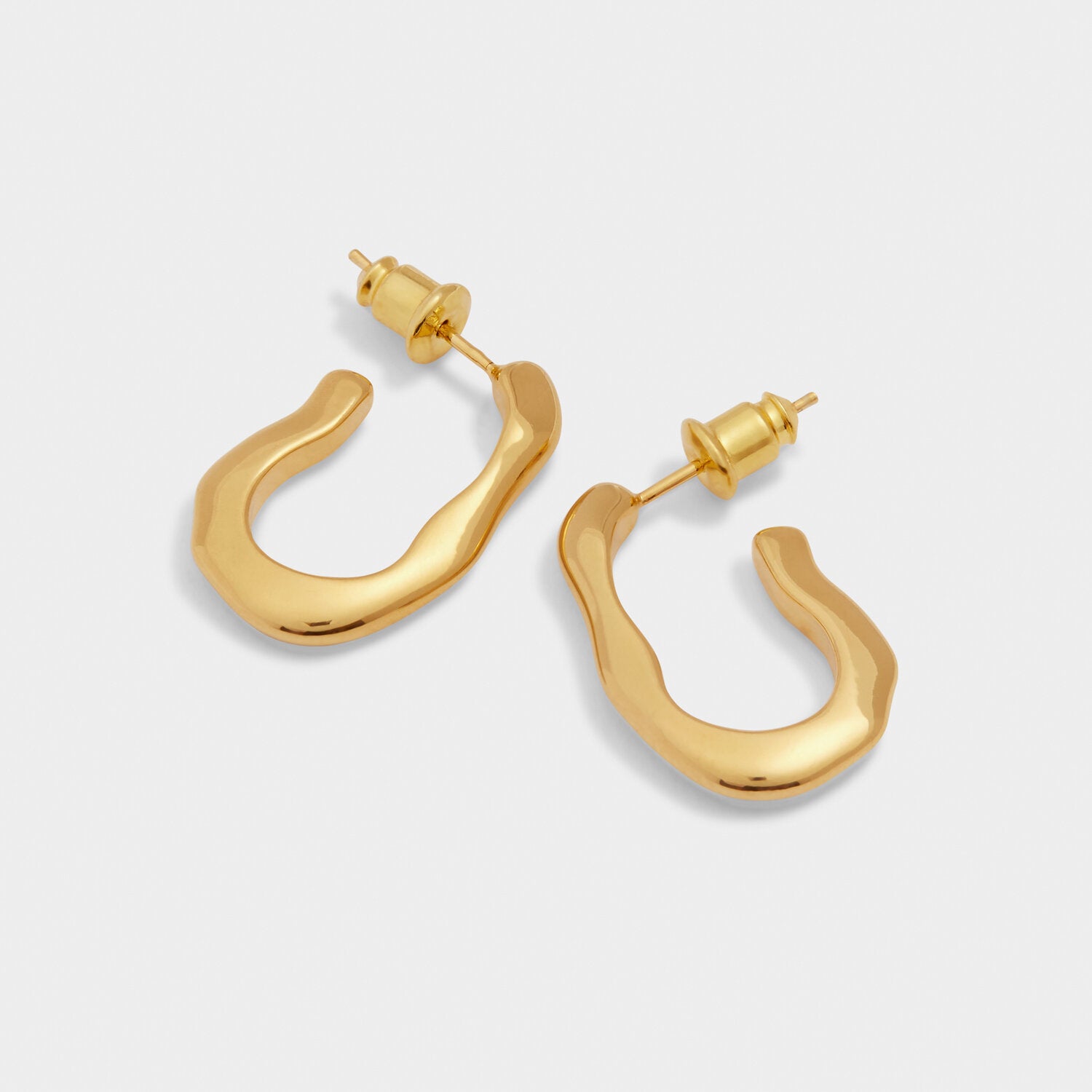 Katie Loxton - Hera Hoop Earrings - Gold Coated