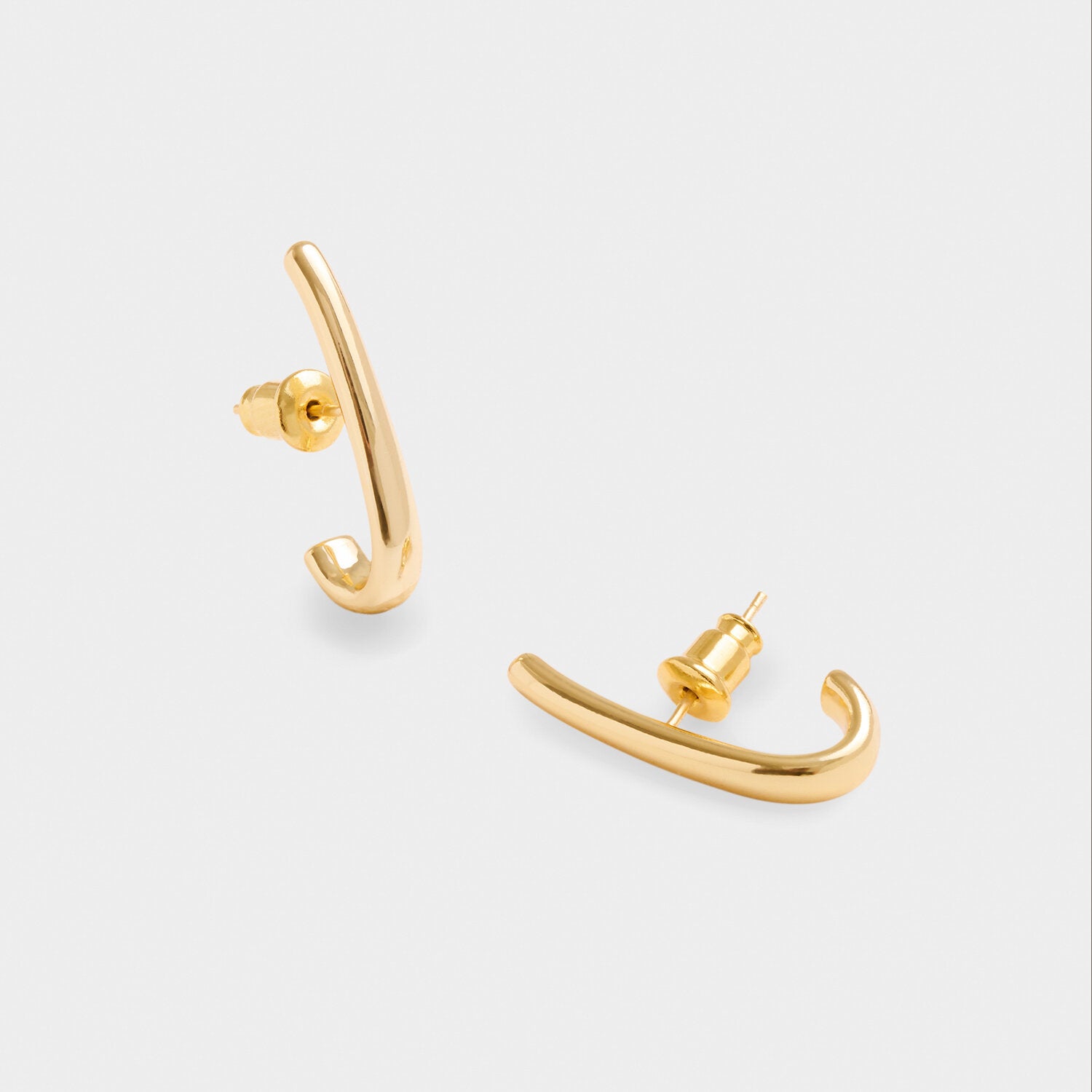 Katie Loxton - Izi Ear Huggie Earrings - Gold Coated