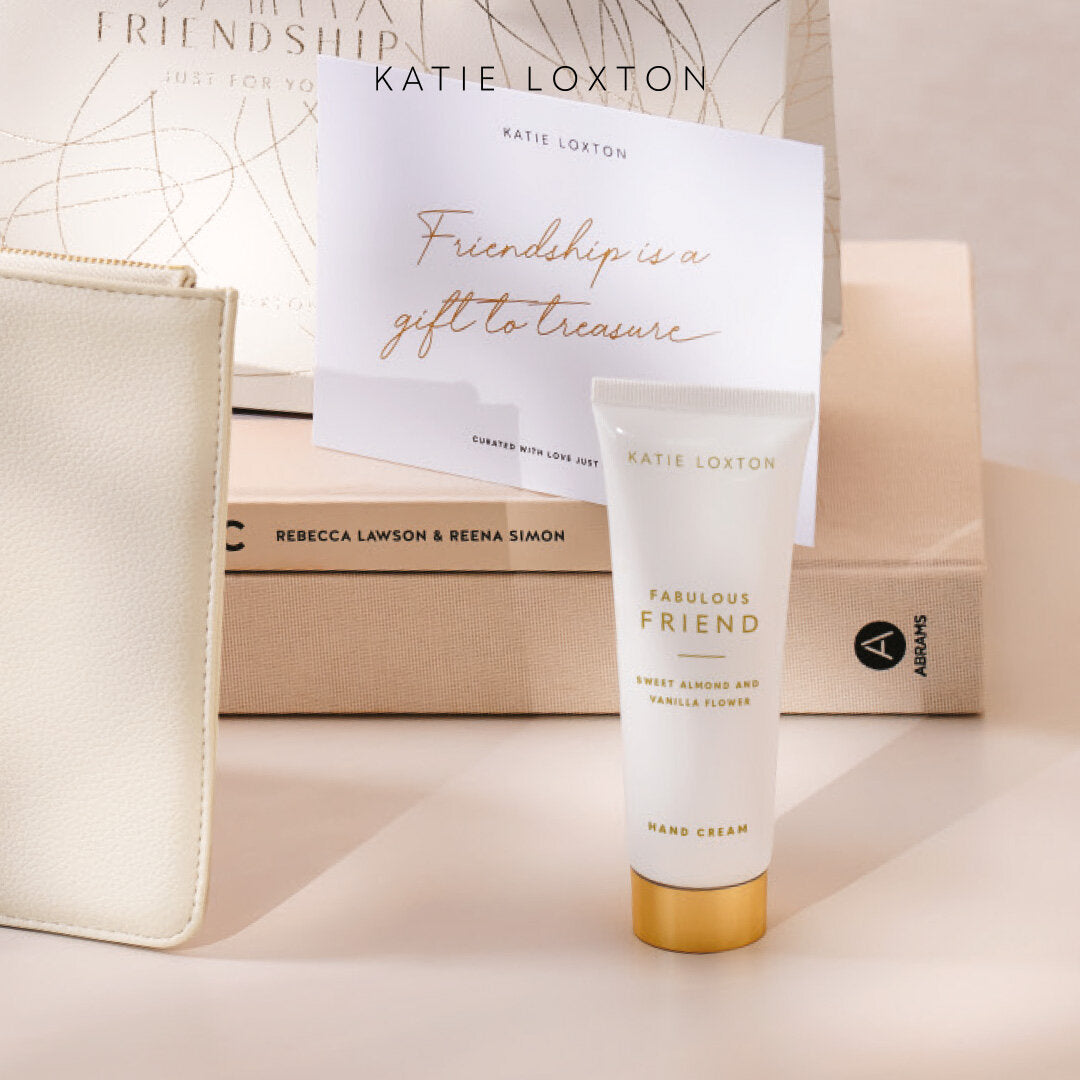 Pouch And Hand Cream Gift Set - Friendship- Katie Loxton