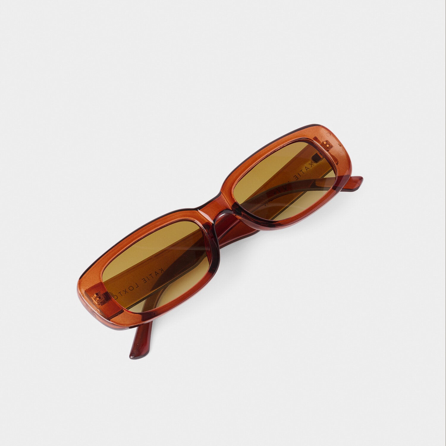 Katie Loxton - Venice Sunglasses - Amber Transparent