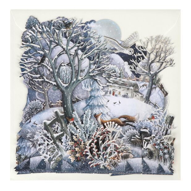 Silent Night - Pop Up 3D Card
