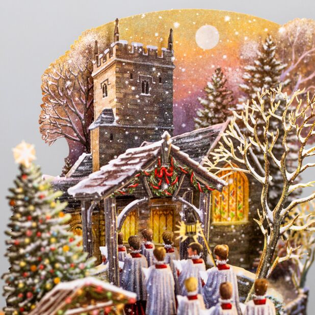 Christmas Choir - Pop Up 3D Card