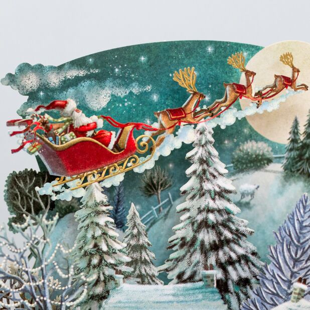 It's Santa - 3D Pop Up Cards