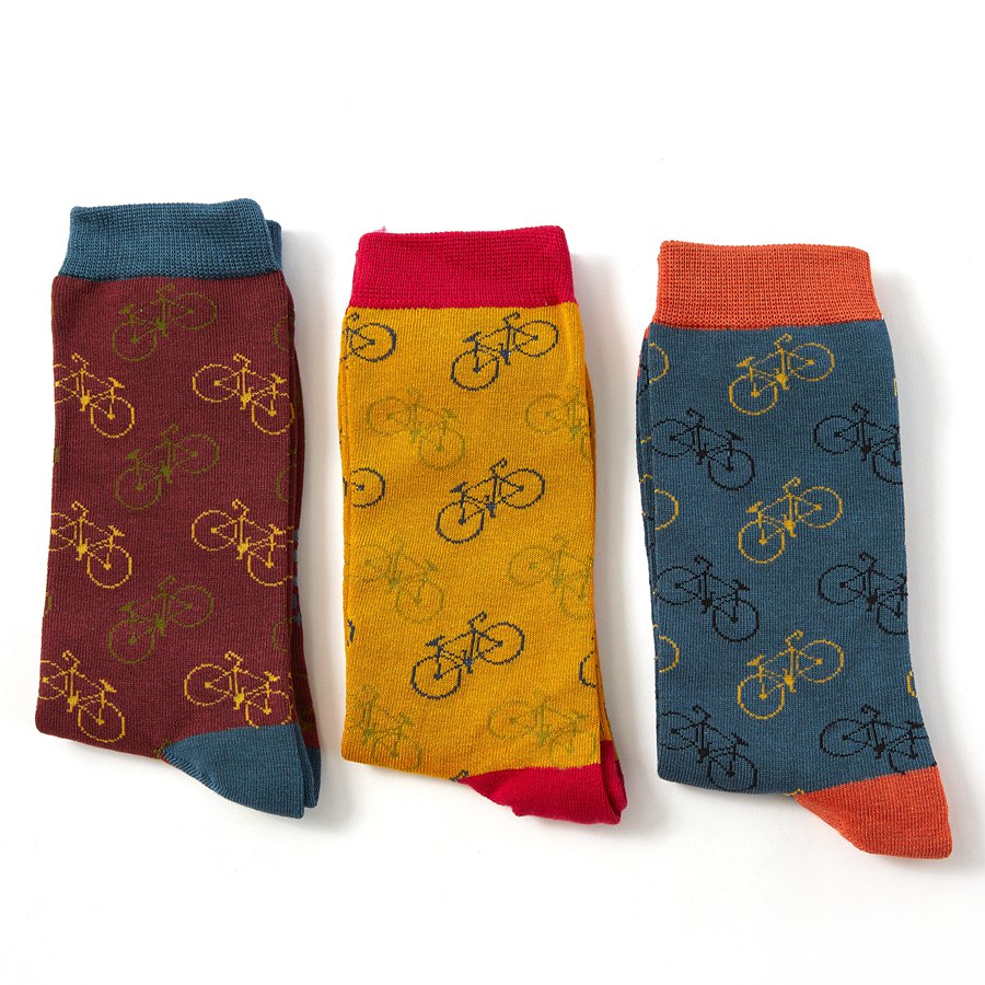Mr Heron Little Bikes Socks Box