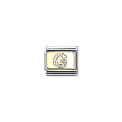 Glitter Letter - Letter G Link - Nomination Italy