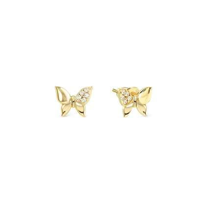 Petit Sparkle Earrings - Butterfly
