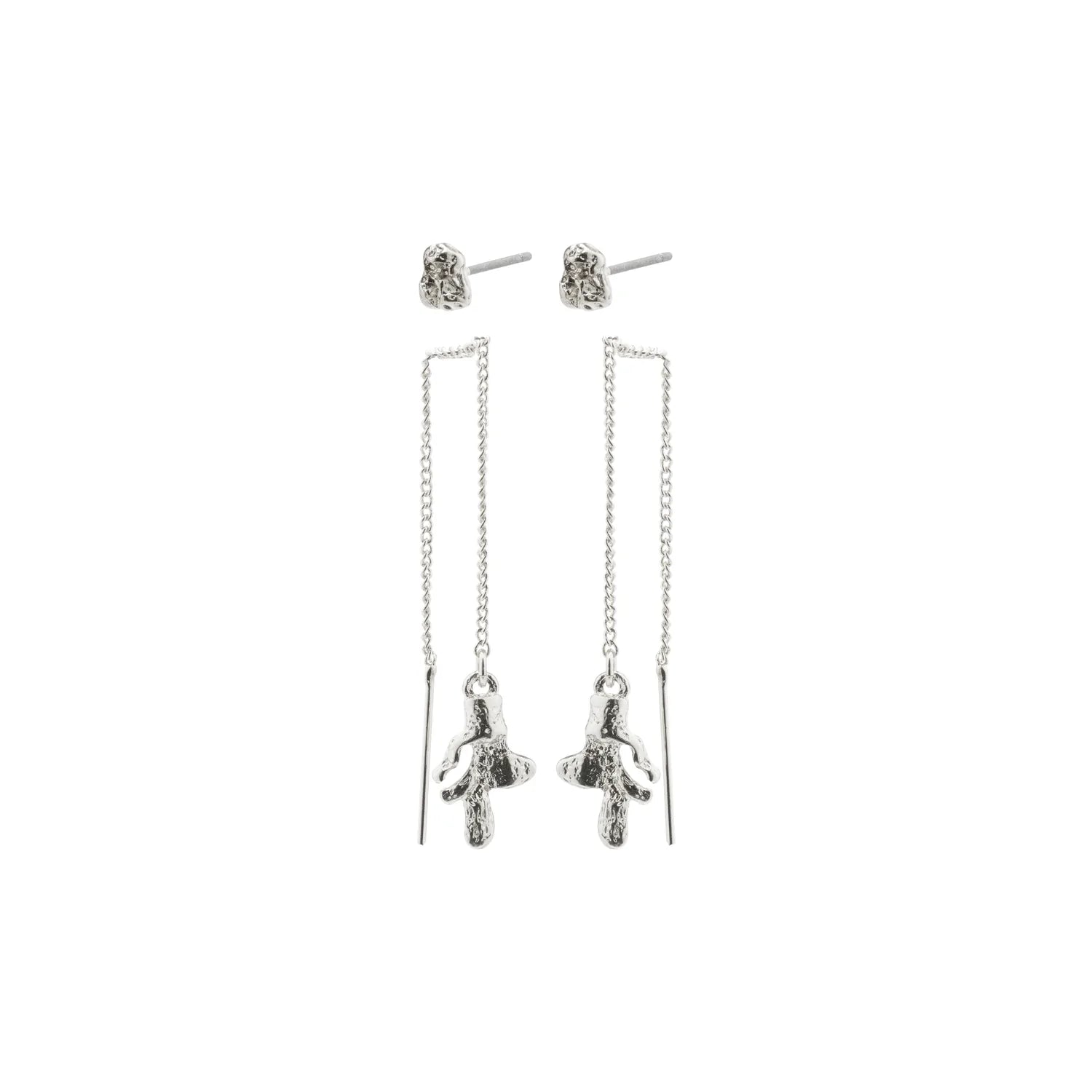 Blossom Chain Earrings - Pilgrim Jewellery