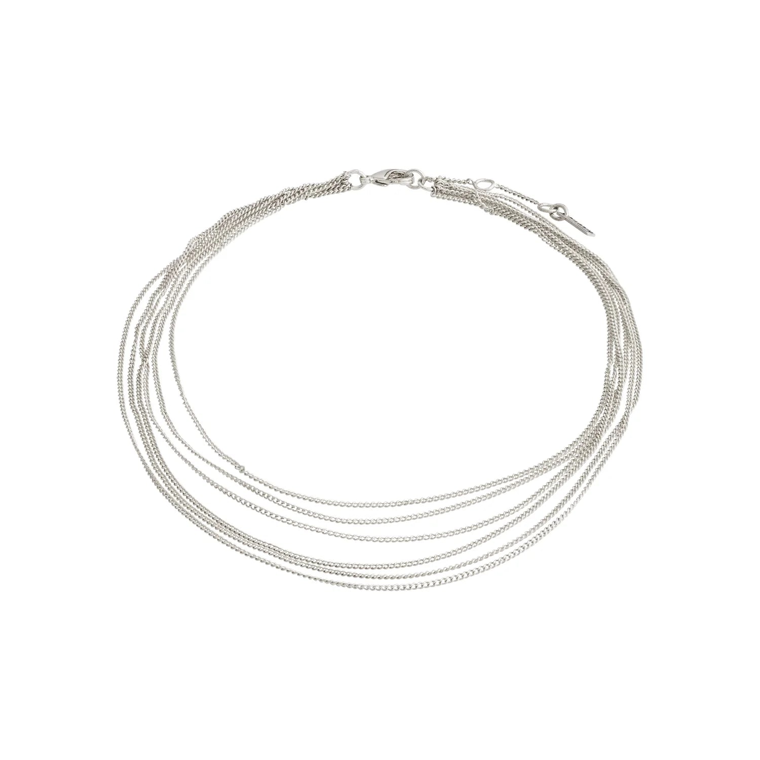Pause ankle chain silver-plated - Pilgrim Jewellery