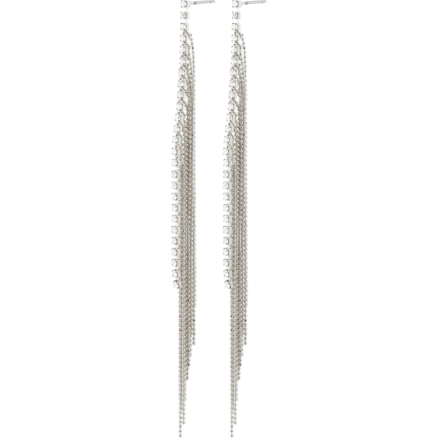 Ane Crystal Waterfall Earrings - Pilgrim Jewellery