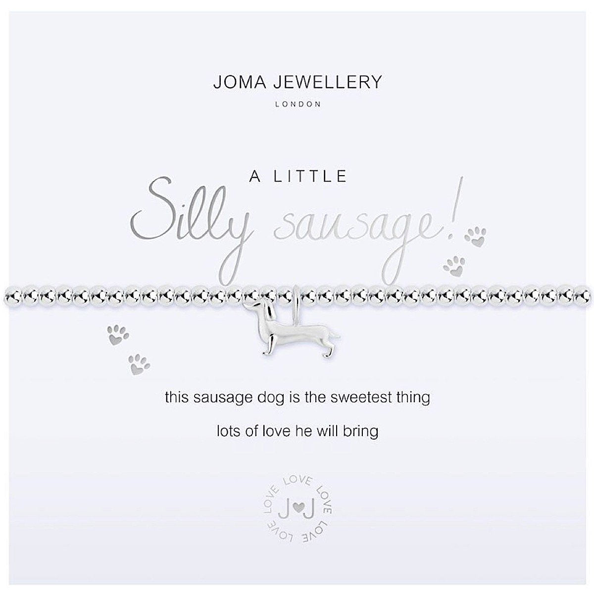 Joma Jewellery - Silly Sausage Bracelet