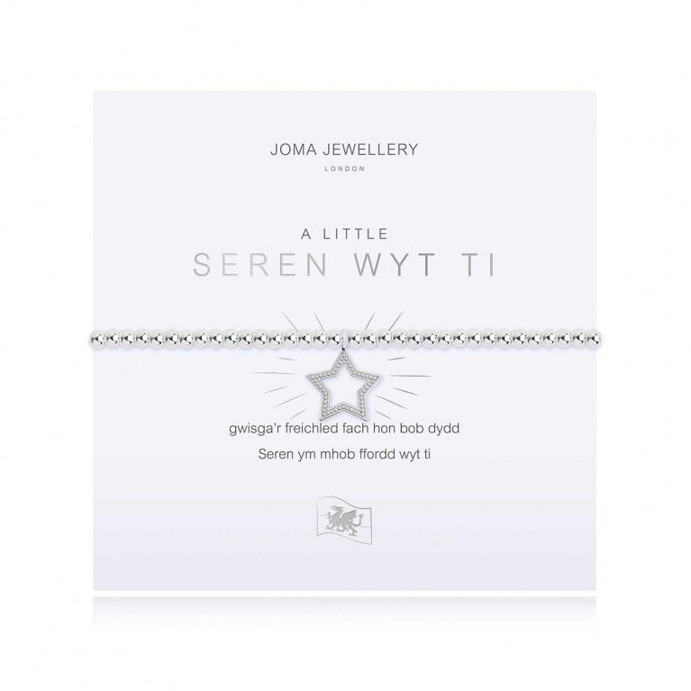 Joma Jewellery - Seren Wyt Ti - Bracelet