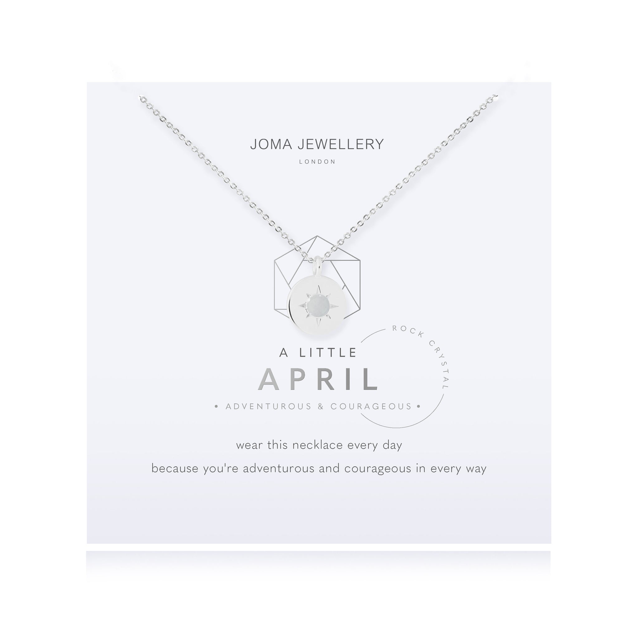 April Birthstone necklace - Joma Jewellery
