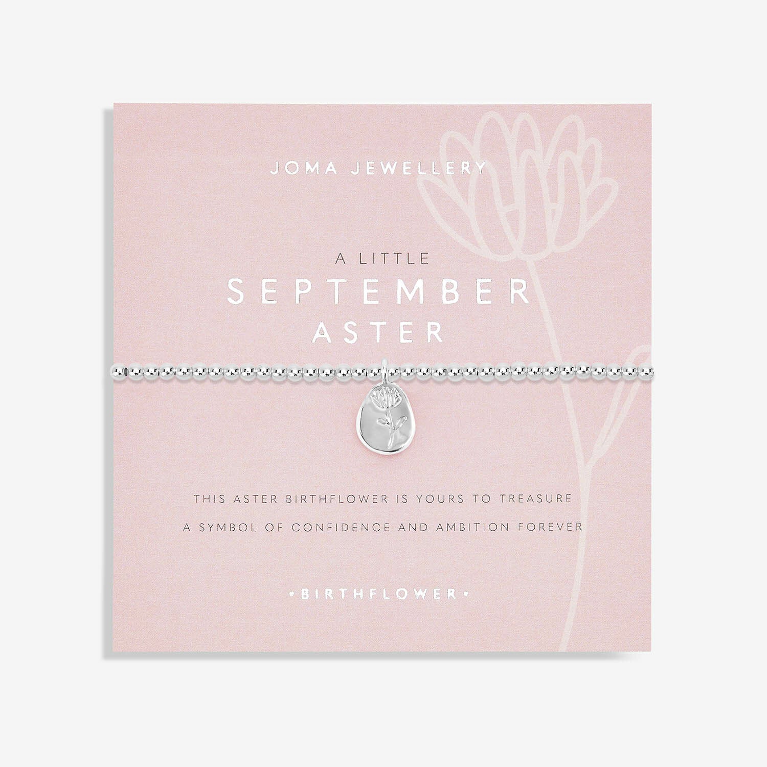 Birthflower - A Little September bracelet - Joma Jewellery