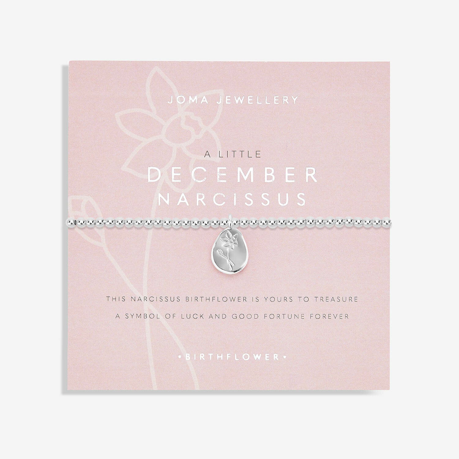 Birthflower A Little - December Bracelet - Joma Jewellery