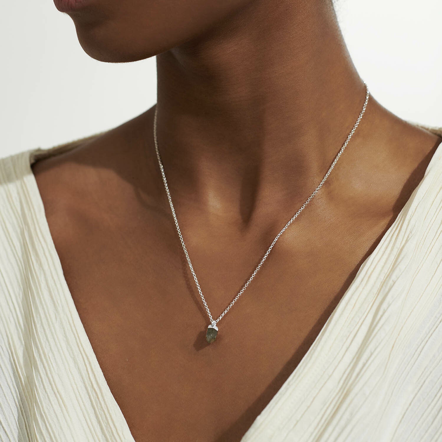 Affirmation Crystal Necklace - Wisdom - Joma Jewellery